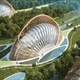Illustration for article titled These Futuristic Villas Would Produce More Energy Than They Consume